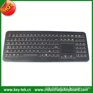 Silicone Medical Keyboard with Sealed and Ruggized Touchpad